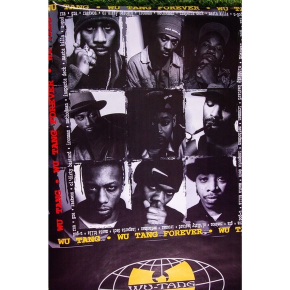 WU-TANG CLAN WU-TANG Forever Vintage 1997 22.5 X 34.5" Rare Official Poster NOS - Picture 3 of 9